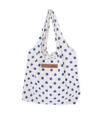 Bavlněná taška s modrými puntíky - Strömshaga AB - 1 ks