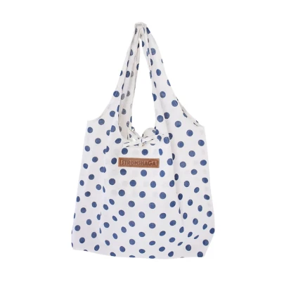 Bavlněná taška s modrými puntíky - Strömshaga AB - 1 ks