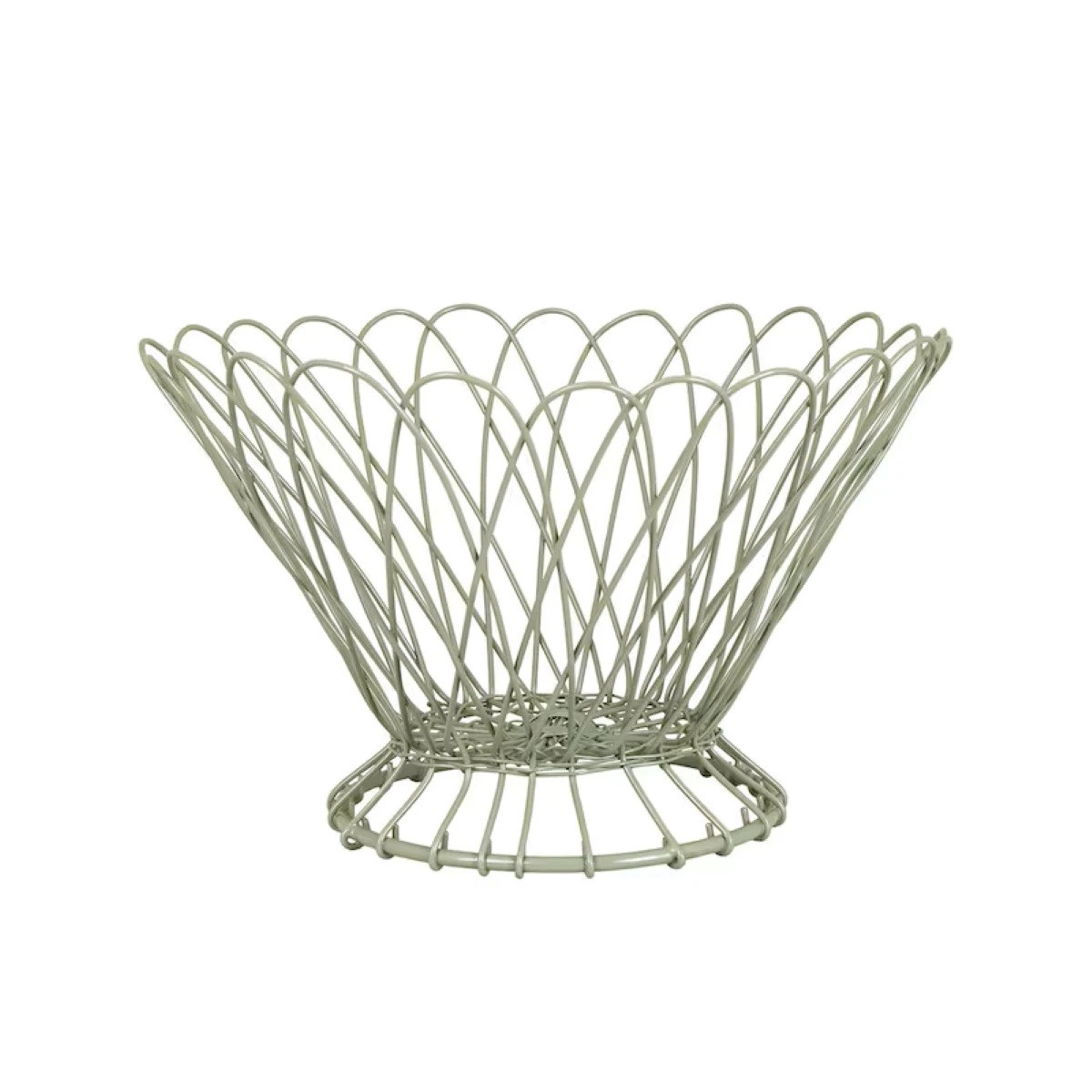 Drátěný košík - zelený - Strömshaga AB - 1 ks