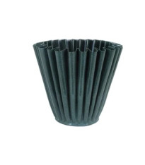 Kovový květináč Ronja - zelený - vel. L - Strömshaga AB - 1 ks