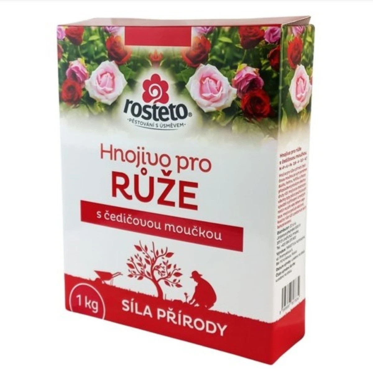 Hnojivo pro růže s čedičovou moučkou - Rosteto
