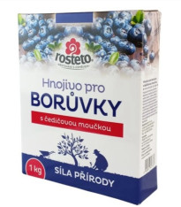 Hnojivo pro borůvky s čedičovou moučkou - Rosteto