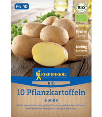BIO sadbové brambory Gunda - Solanum tuberosum - brambory - 10 ks