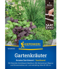 Zahradní bylinky - výsevný pásek - 5 m