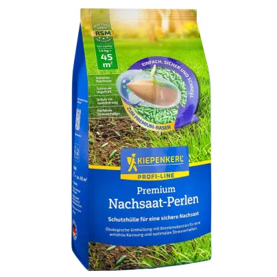 Dosevové perly na dosev trávníku - Kiepenkerl - travní směs - 1,4 kg