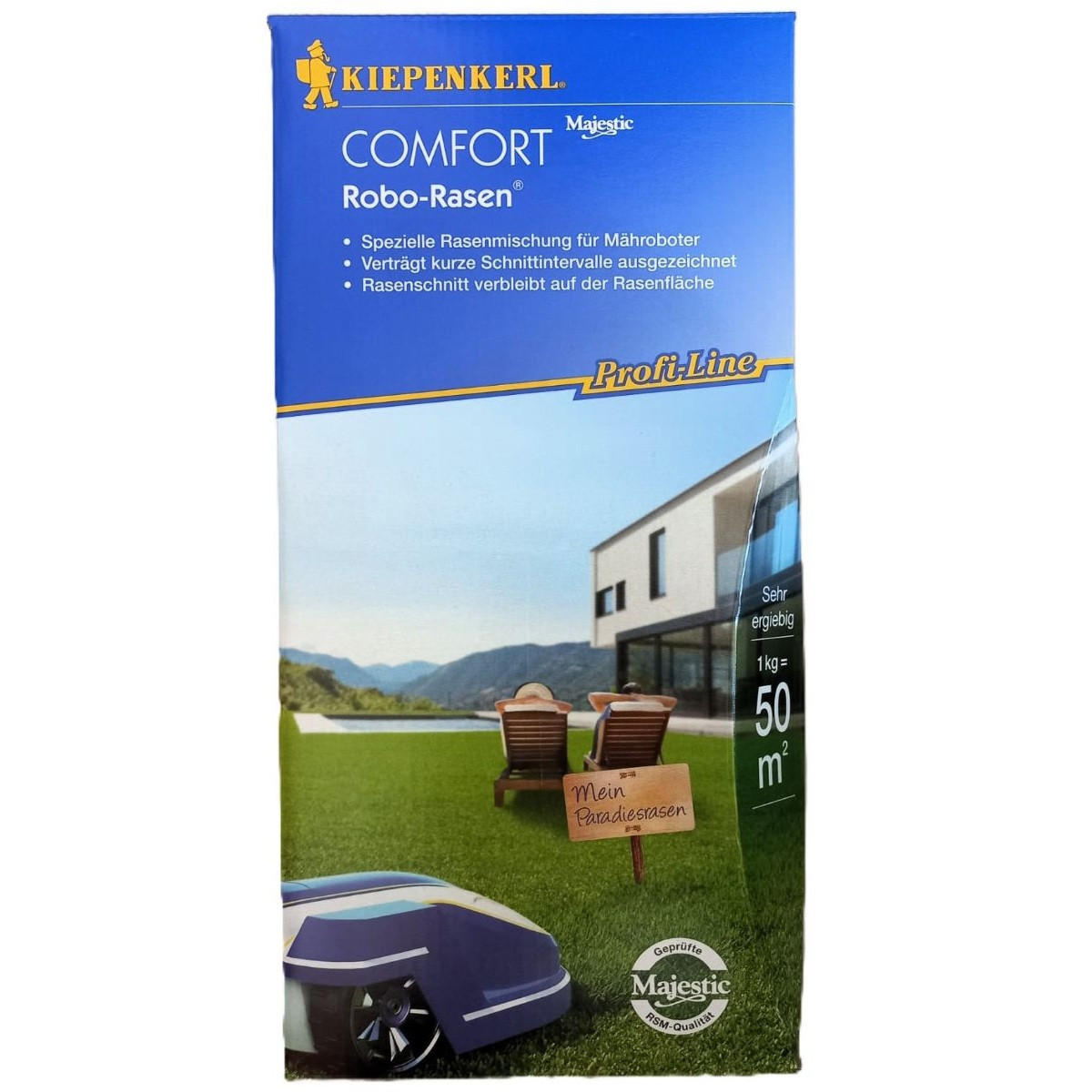 Trávník Comfort pro robotické sekačky - Kiepenkerl - travní směs - 1 kg