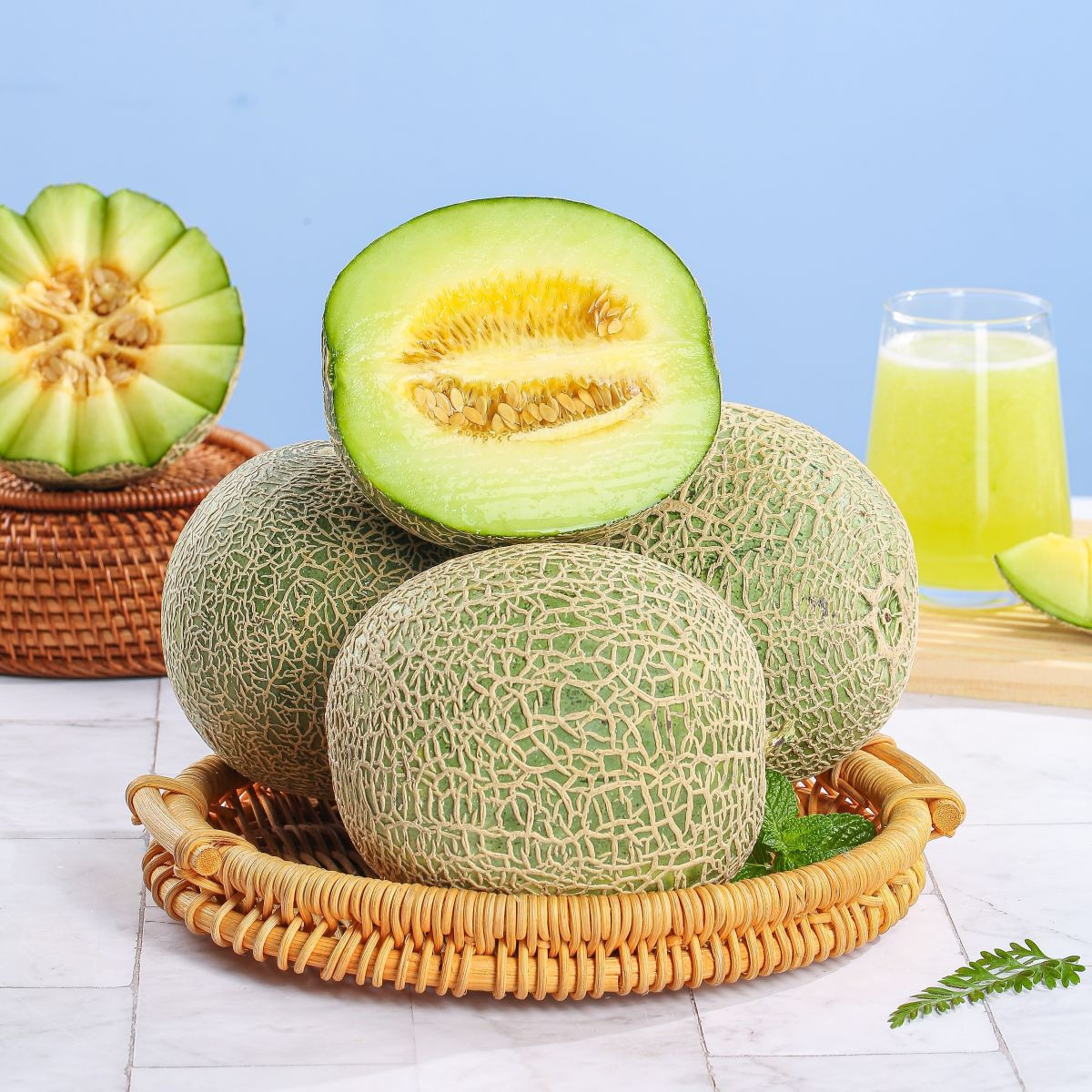 Meloun Tenor F1 - Cucumis melo - semena - 6 ks