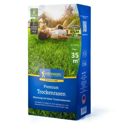 Trávník pro suchá stanoviště Premium Profi Line – travní směs – Kiepenkerl