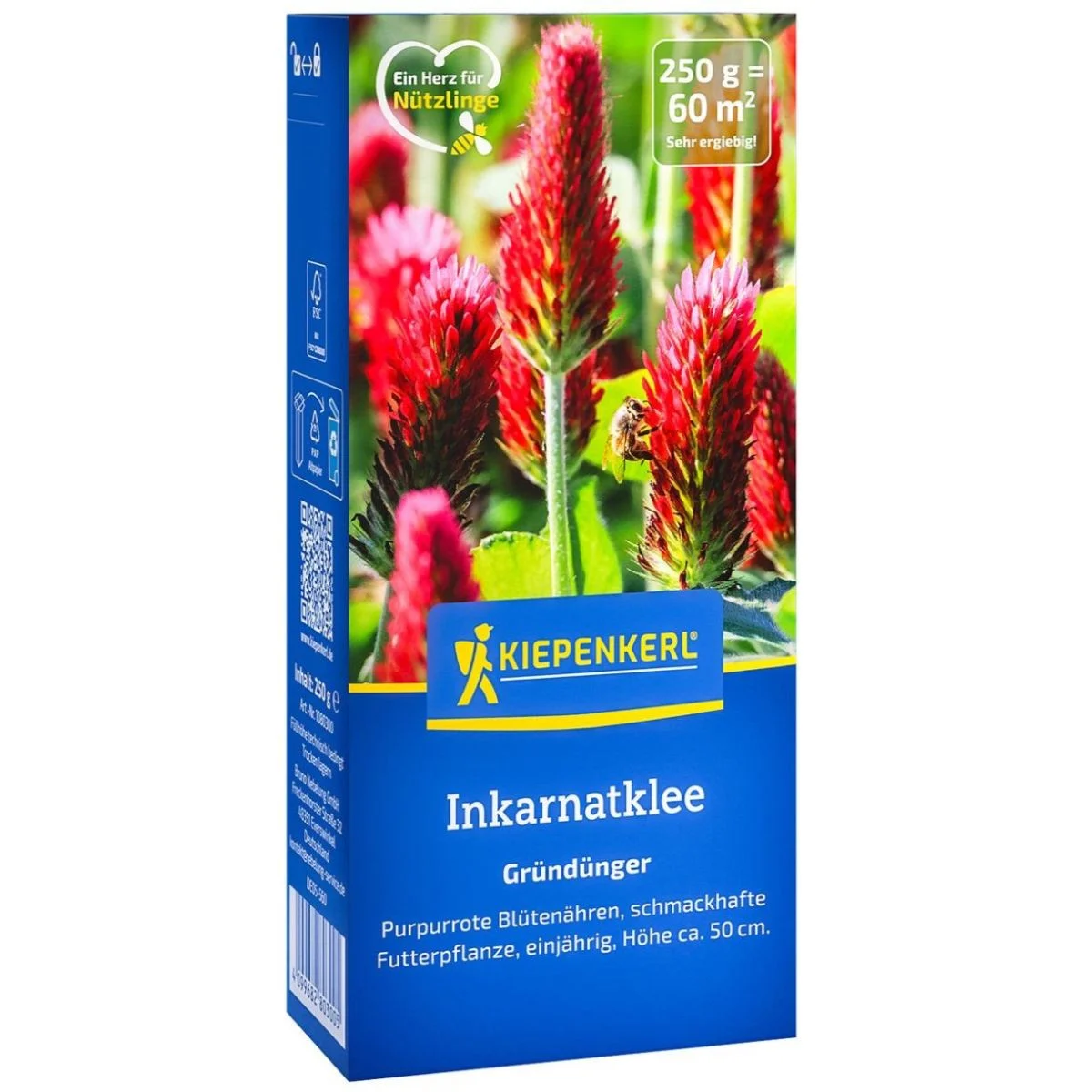 Zelené hnojení - Jetel inkarnát - semena - 250 g