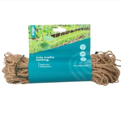 Jutová zahradní síť - podpůrná síť - SOGO - 1,8 × 1,8 m - 1 ks
