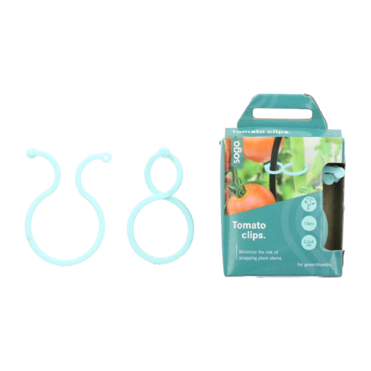 Klipsy na rajčata - SOGO - 15 ks