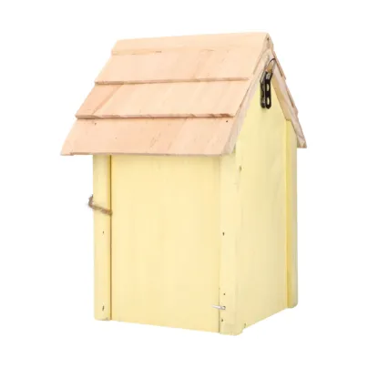 Ptačí budka žlutá Beach Hut Bonaire - 1 ks