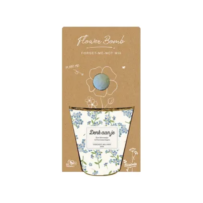 Pěstební set - Grow kit - směs pomněnek - Blossombs - 1 ks
