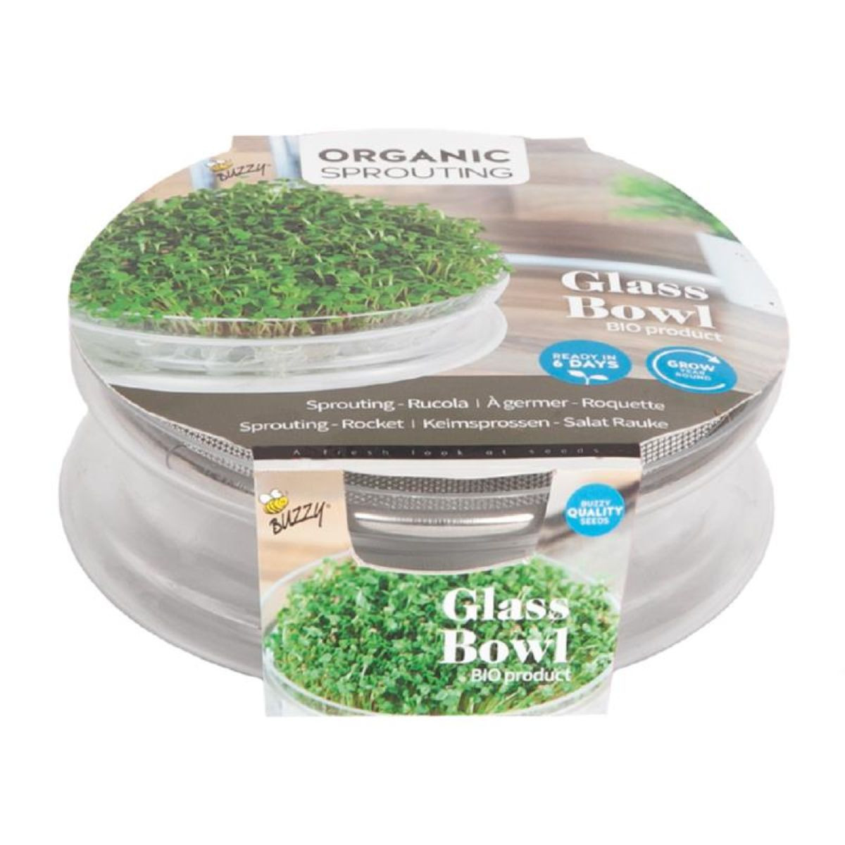 Bio miska na klíčení rukoly – Buzzy Organic – Pieterpik