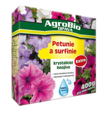 Krystalické hnojivo pro petunie a surfinie - AgroBio - 400 g