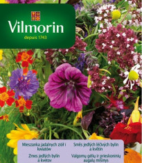 Směs jedlých léčivých bylin a květin - Vilmorin - semena - 3 g