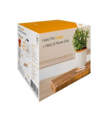 Set na bylinky - květník + nůžky - 1 ks