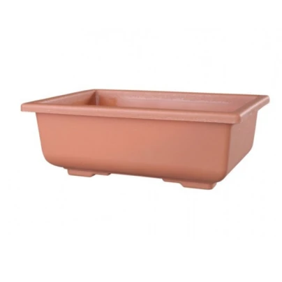 Miska bonsai - terakota - 20 x 14 x 7 cm - 1 ks