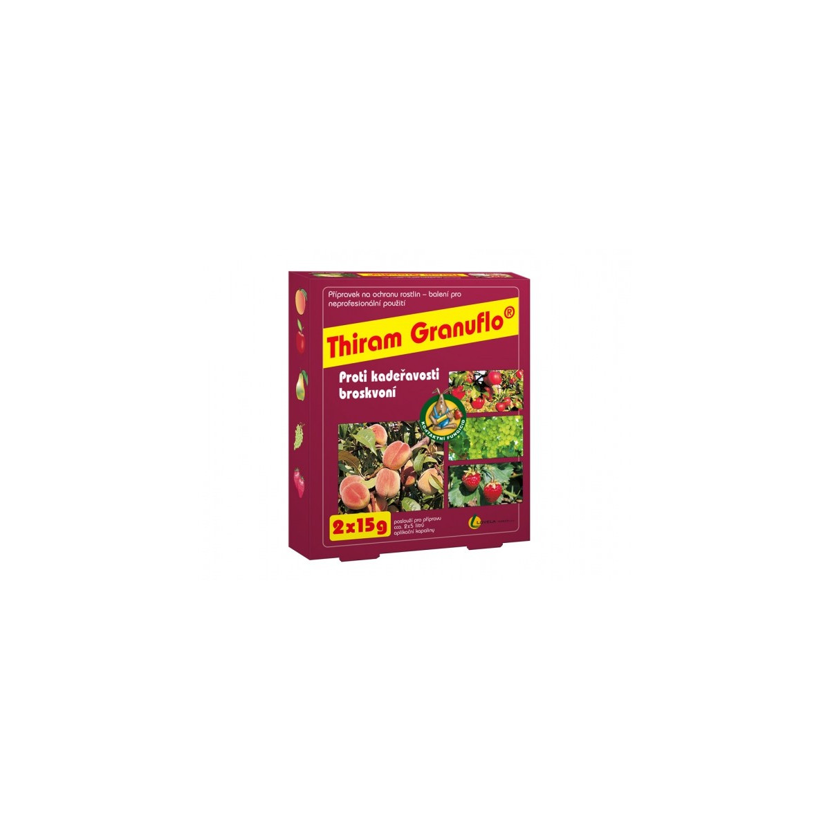 Thiram Granuflo - proti kadeřavosti broskvoní - 2 x 15 g