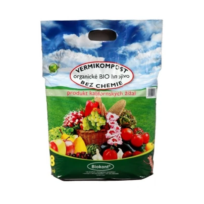 Vermikompost - BIO hnojivo - 8 l