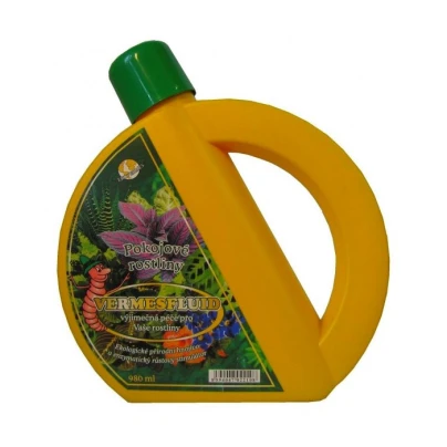 Přírodní hnojivo - Vermesfluid pro pokojové rostliny - 980 ml