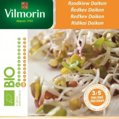 BIO semena na klíčky - Ředkev Daikon - 10 g