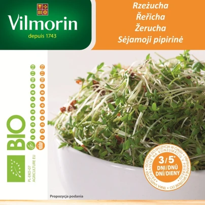 BIO semena na klíčky - Řeřicha - 15 g