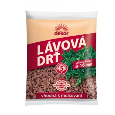 Lávová drť - dekorační moderní materiál - 5 l