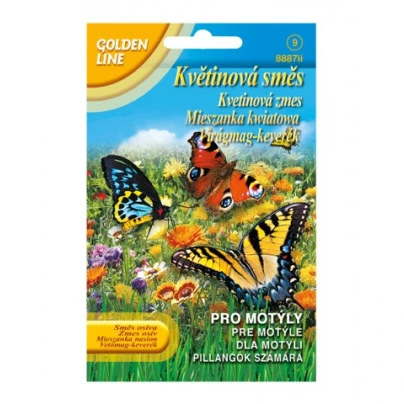 Květinová směs pro motýly - semena - 3,75 g