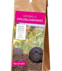 Semenné kuličky plné divokých květin - luční směs - 5 ks