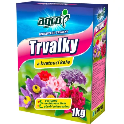 Trvalky - Organominerální hnojivo - Agro - 1 kg