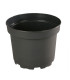 Květináč Classic - černý - 15 x 11,5 cm - 1 ks
