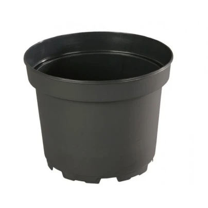Květináč Classic - černý - 15 x 11,5 cm - 1 ks