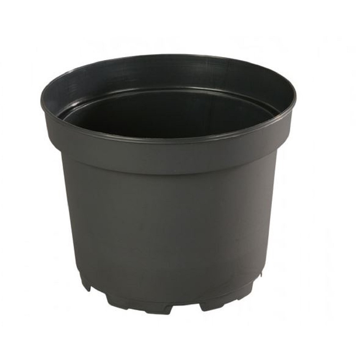 Květináč Classic - černý - 15 x 11,5 cm - 1 ks