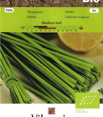 BIO Pažitka Medium leaf - Allium schoenoprasum L. - bio semena - 1 g