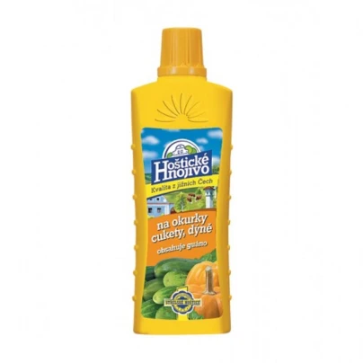 Hnojivo na okurky, cukety a dýně - Hoštické hnojivo - 500 ml