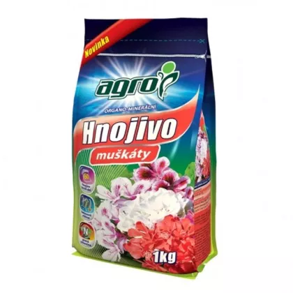 Minerální hnojivo pro muškáty - Agro - 1 kg