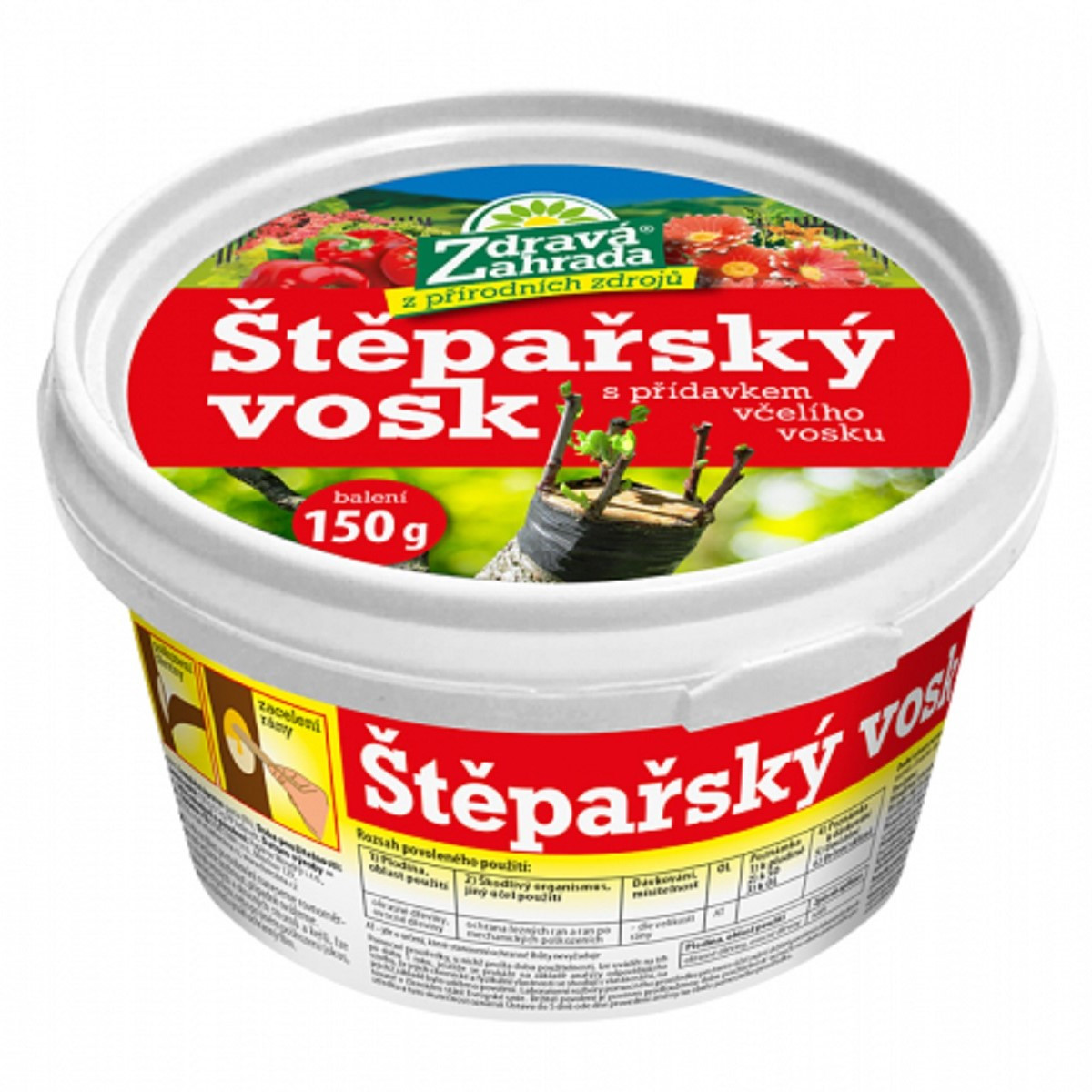 Zdravá zahrada - Vosk štěpařský - 150 g