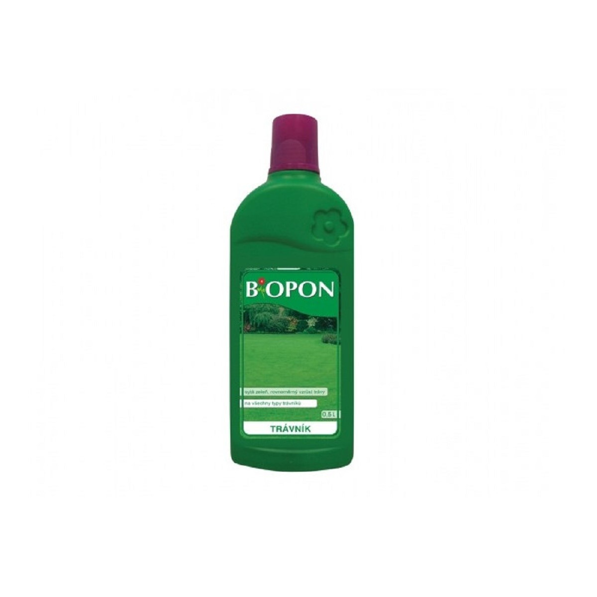 Tekuté hnojivo na trávník - BioPon - 500 ml