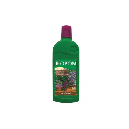 Kapalné hnojivo pro balkónové rostliny - BIOPON -  0, 5 l