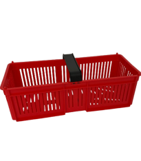 Košík na drobné plody - plast - 1 ks