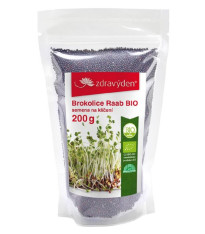 BIO semena na klíčky - Brokolice Raab - 200 g