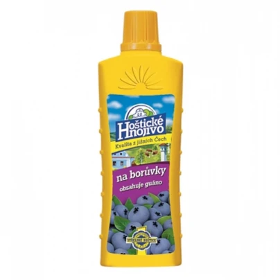 Hnojivo na borůvky - Hoštické s guánem - 500 ml