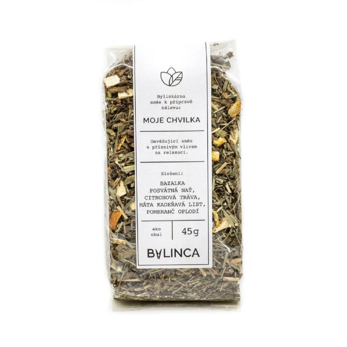 Moje chvilka - směs bylinek - bylinkové čaje - 55 g