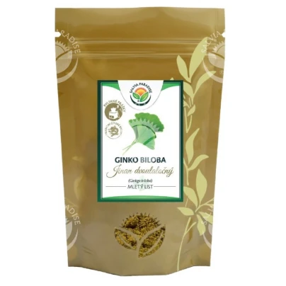 Jinan dvoulaločný - mletý list - Ginko biloba - 120 g