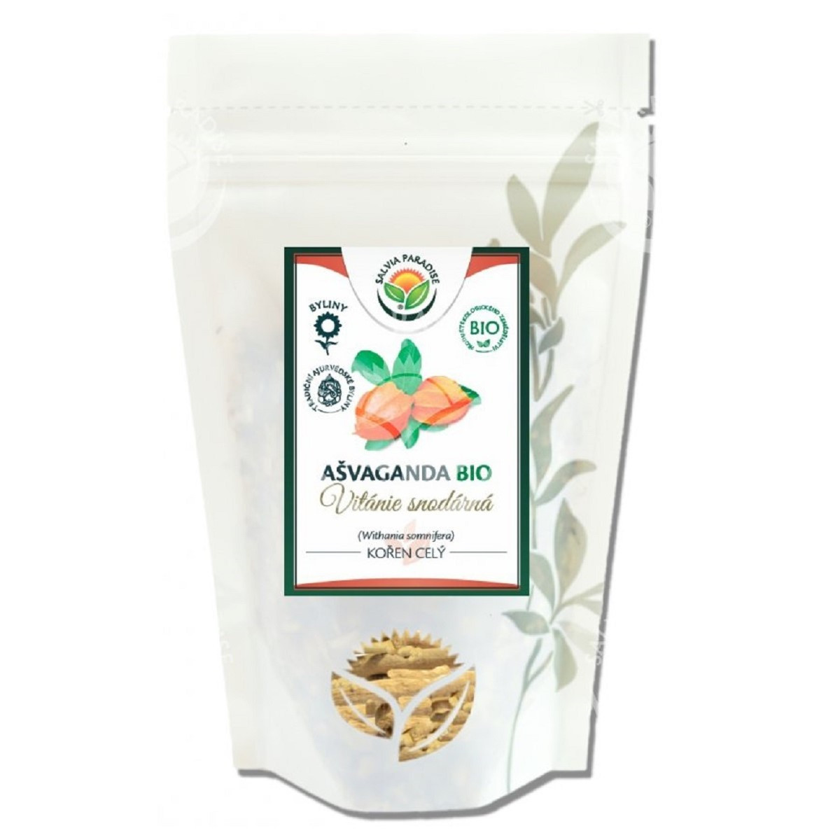 Ašvaganda - kořen - Withania somnifera - BIO kvalita - 80 g