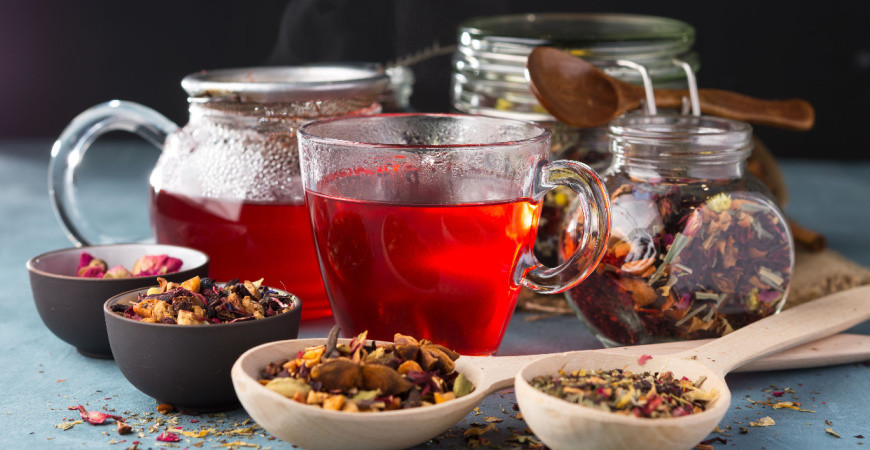 Čajové směsi v zimním období