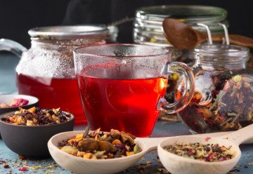 Čajové směsi v zimním období